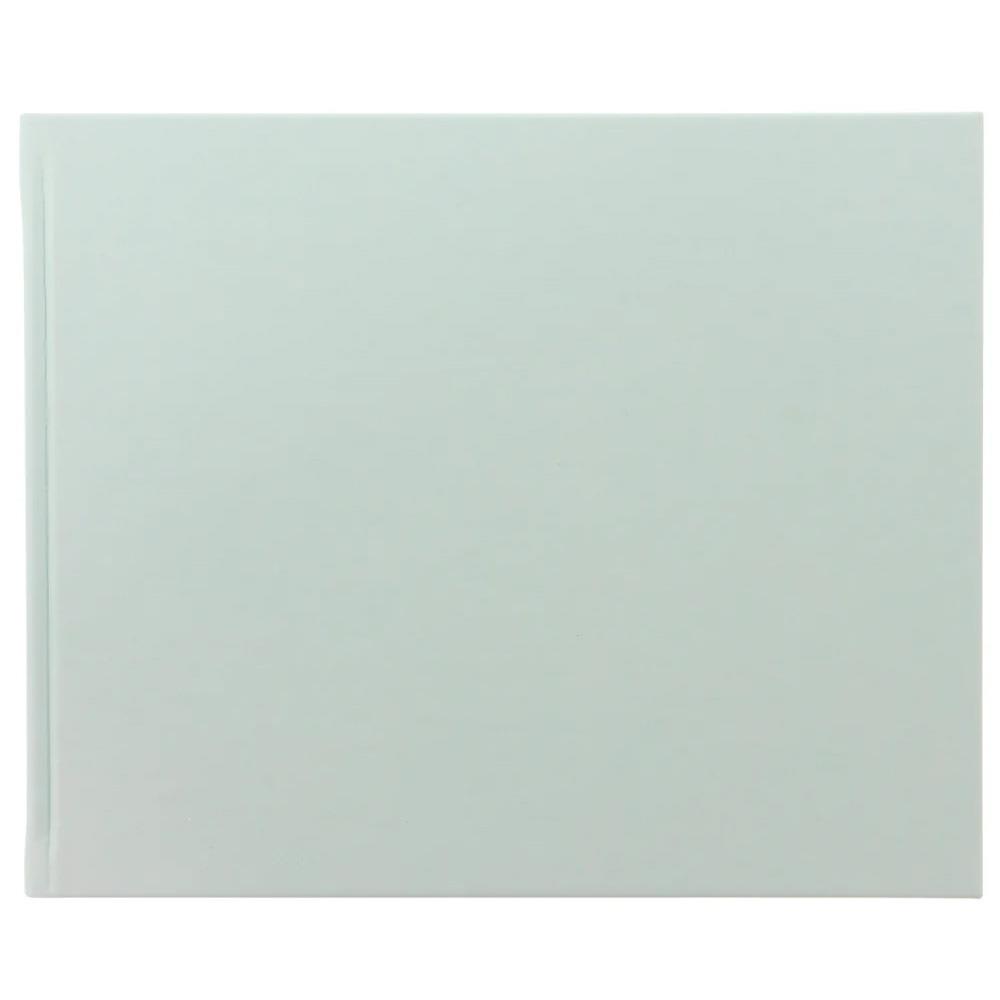 Letts of London Guest Book Quarto Pastel Duck Egg